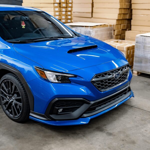Representative VB WRX front lip; the linked listing is a separate IKON-style three-piece polypropylene lip