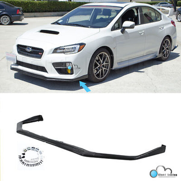 V-Limited style urethane front lip shown in the linked eBay listing for 2015-2021 Subaru WRX and STI