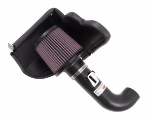 Subaru WRX intake under hood