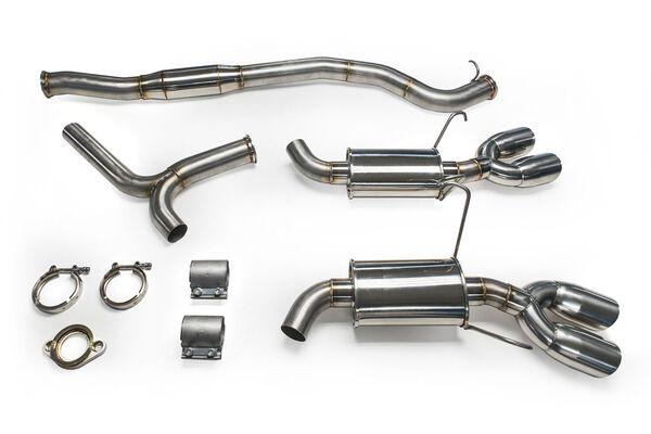 Catback exhaust for a Subaru WRX