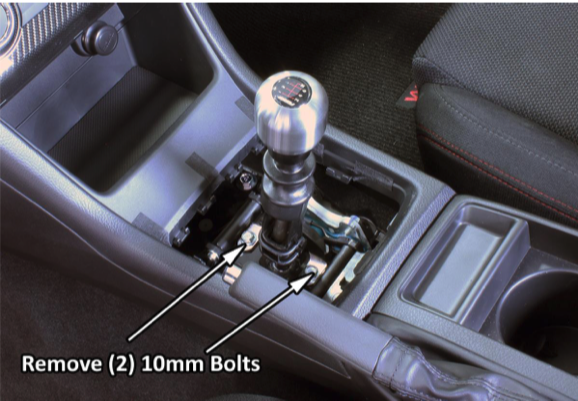 Perrin shifter stop for WRX bolts