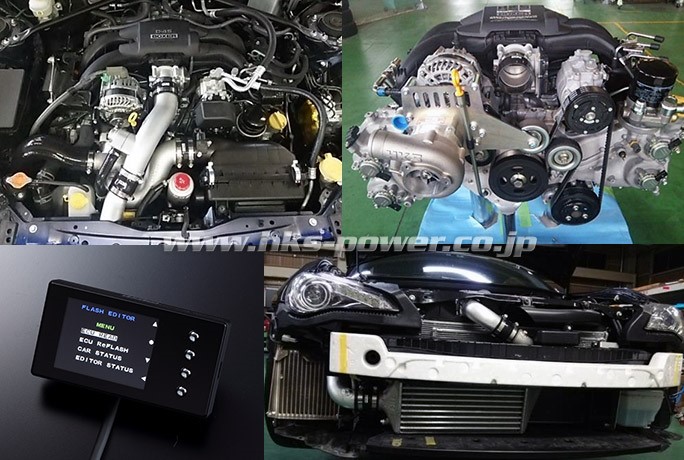 HKS GT2 supercharger kit for BRZ and GR86