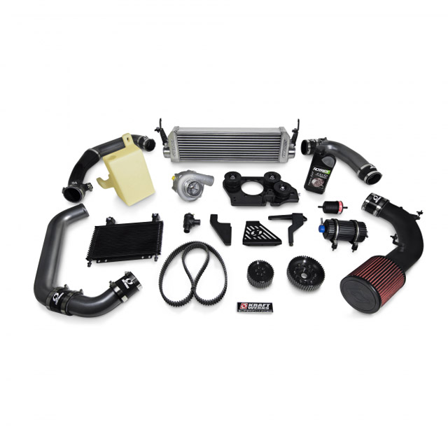 KraftWerks supercharger kit for BRZ, FR-S, and Toyota 86