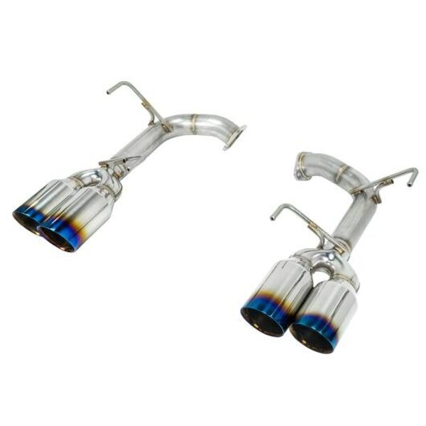Remark muffled axleback exhaust for Subaru WRX