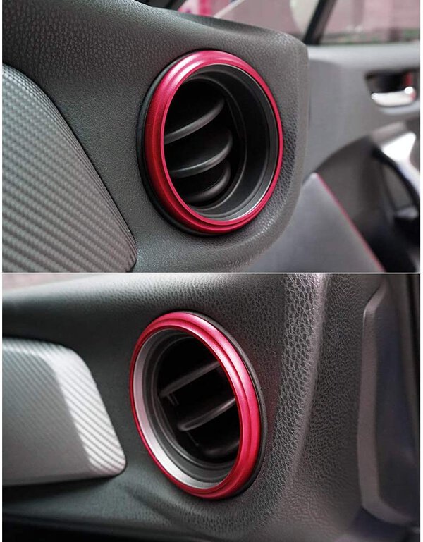 Aluminum Trim Rings for GT86 air conditioning vents