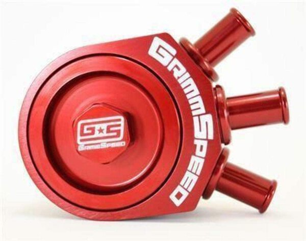 Grimmspeed air oil separator for Subaru WRX