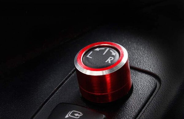 iJDMToy aluminum side mirror knob cover for GT86 / FR-S / BRZ