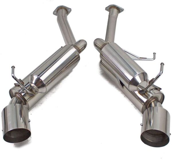 Single-exit style exhaust for Nissan 350Z