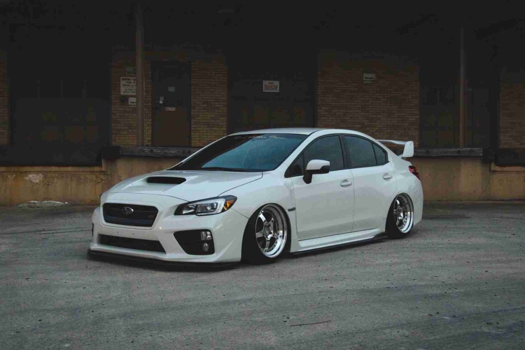 modified Subaru WRX
