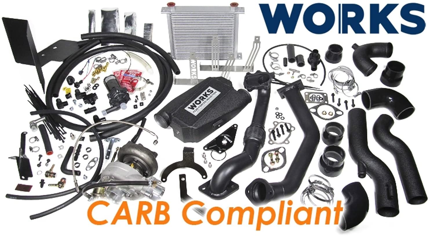 Works Stage 2 Turbo Kit - CARB Compliant