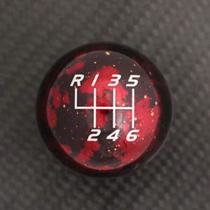 Red Billetworks Cosmic Shift Knob for BRZ / FR-S / GT86