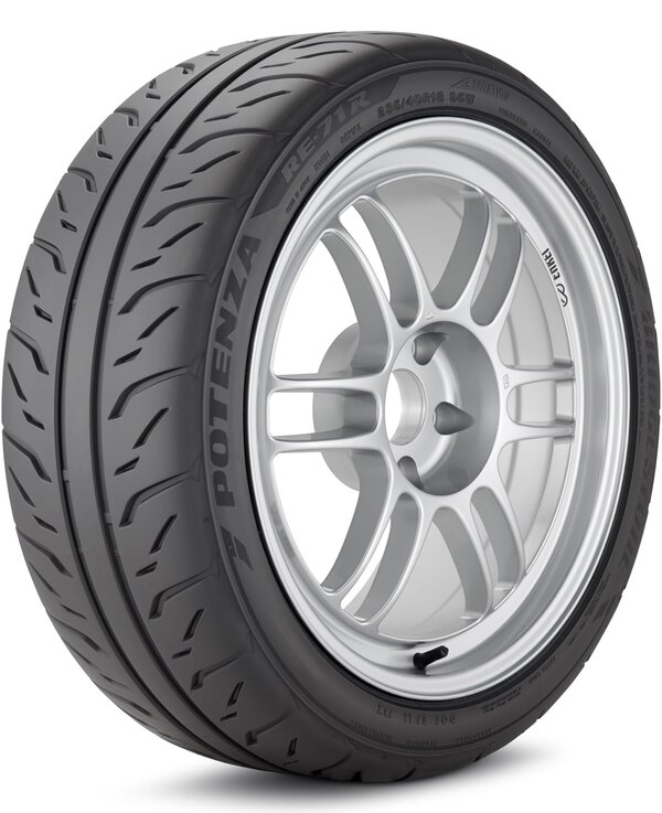 Bridgestone Potenza Re-71r track tire for 370Z