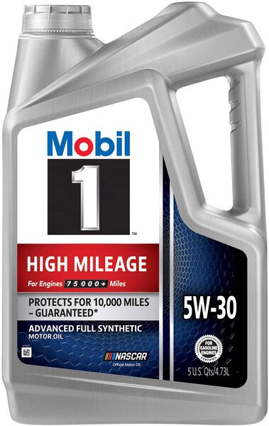 Mobil 1 High Mileage Synthetic Oil