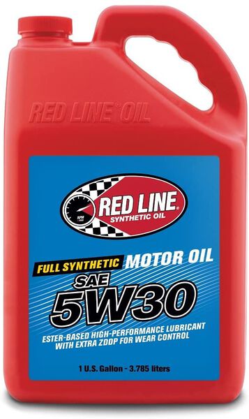 Redline 5W30 synthetic motor oil